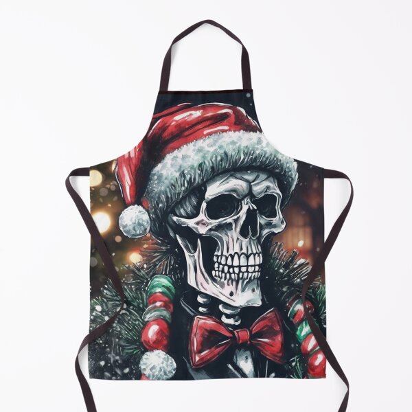 Item preview, Christmas and Holiday Skeleton - Watercolor & Ink 43 designed and sold by KBMediaArt.
