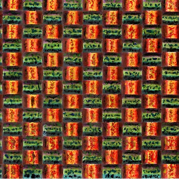 Artwork thumbnail, Color grid  by hitecharts