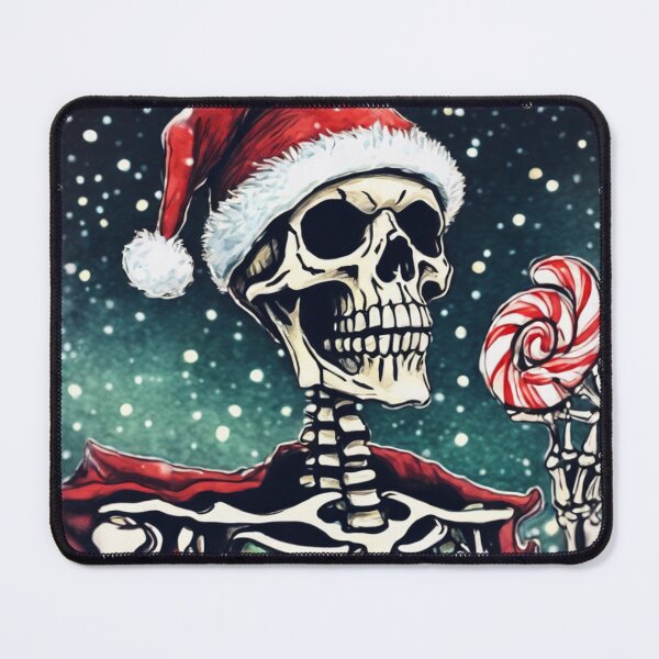 Item preview, Christmas and Holiday Skeleton - Watercolor & Ink 44 designed and sold by KBMediaArt.