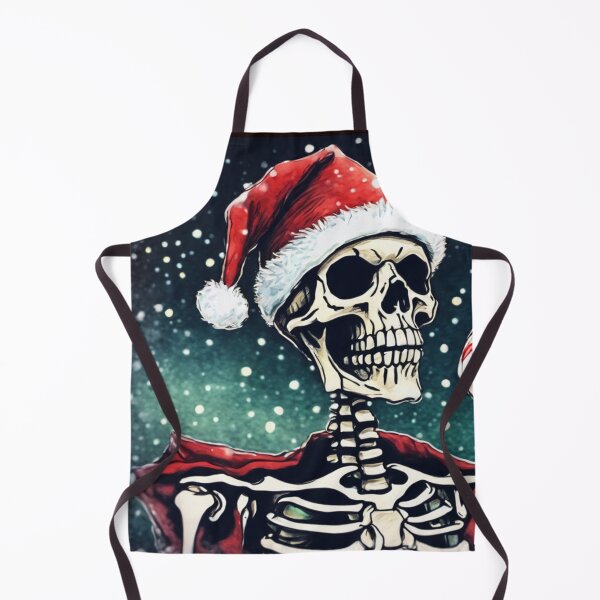 Item preview, Christmas and Holiday Skeleton - Watercolor & Ink 44 designed and sold by KBMediaArt.