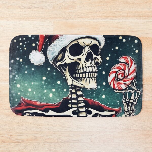 Item preview, Christmas and Holiday Skeleton - Watercolor & Ink 44 designed and sold by KBMediaArt.