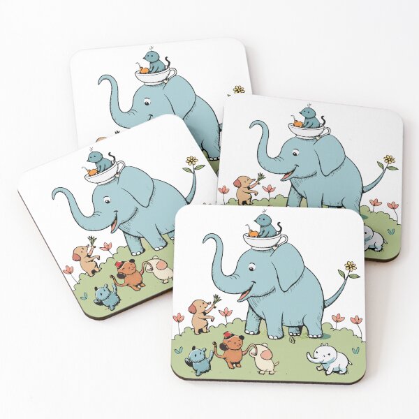 Item preview, Elephant with a Vintage Twist designed and sold by omerfdln34.