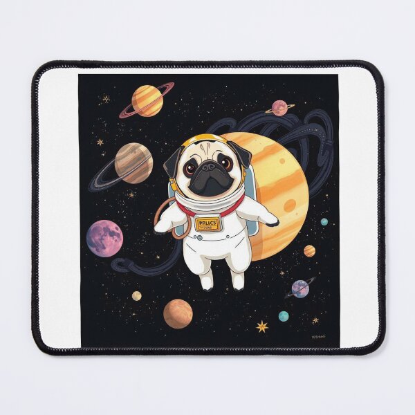 Item preview, Cosmic Pug Adventure designed and sold by sachinnaha.