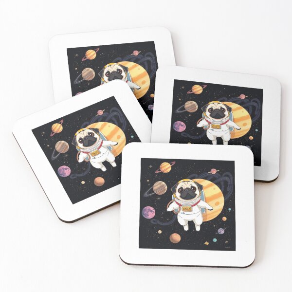 Item preview, Cosmic Pug Adventure designed and sold by sachinnaha.