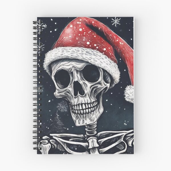 Item preview, Christmas and Holiday Skeleton - Watercolor & Ink 45 designed and sold by KBMediaArt.