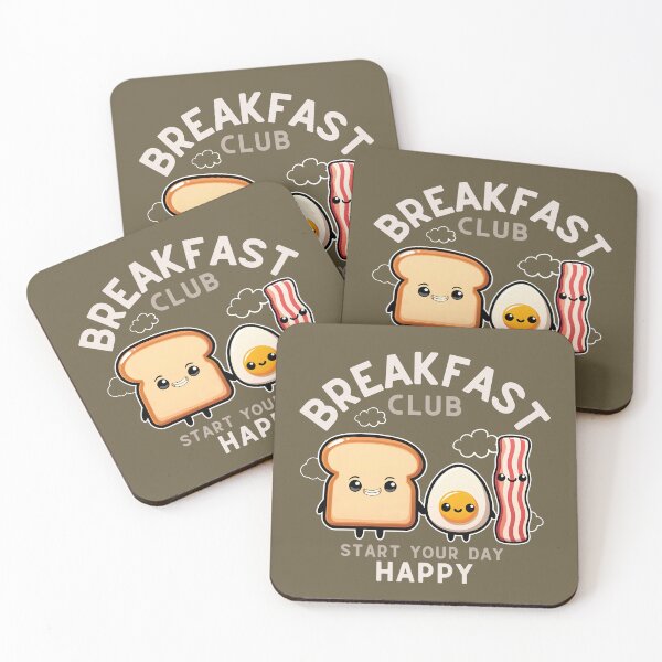 Item preview, Breakfast Club - Start Your Day Happy designed and sold by The magic  Yellow bus.