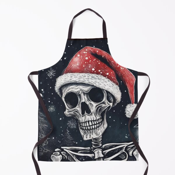 Item preview, Christmas and Holiday Skeleton - Watercolor & Ink 45 designed and sold by KBMediaArt.