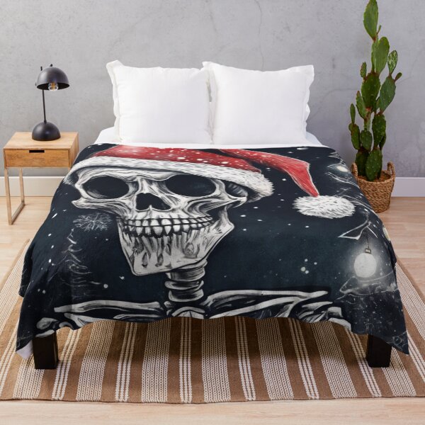 Item preview, Christmas and Holiday Skeleton - Watercolor & Ink 45 designed and sold by KBMediaArt.