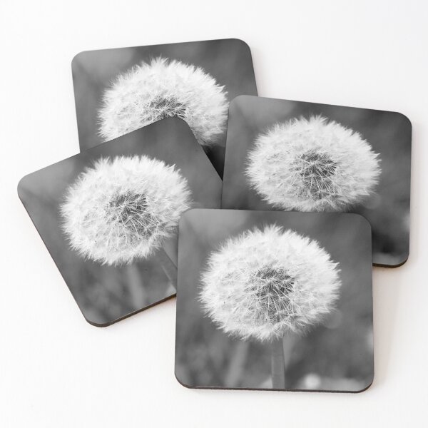 Item preview, Black and White Dandelion Close Up designed and sold by Marije Kouyzer.