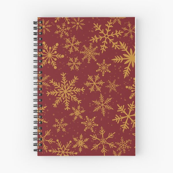 Item preview, Snowflakes in Red & Gold designed and sold by CelCorDesigns.