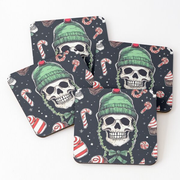 Item preview, Christmas and Holiday Skeleton - Watercolor & Ink 46 designed and sold by KBMediaArt.