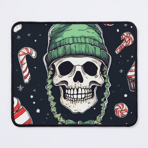 Item preview, Christmas and Holiday Skeleton - Watercolor & Ink 46 designed and sold by KBMediaArt.