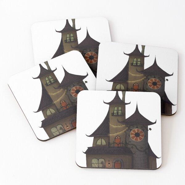 Item preview, Cute Spooky Halloween House designed and sold by Bloom-n-Brush.