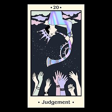 Artwork thumbnail, Tarot card - 20 judgement by Mara's designs