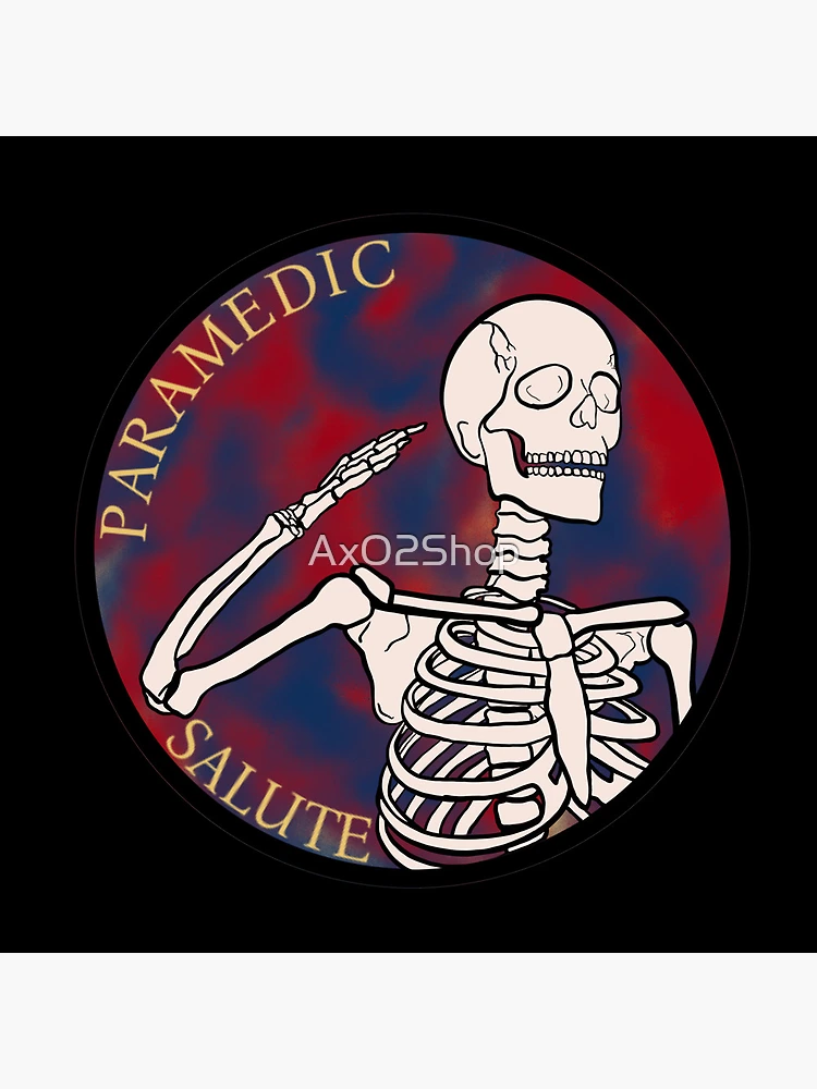 Thumbnail 5 of 5, Coasters (Set of 4), Paramedic Salute tye-dye designed and sold by AxO2Shop.