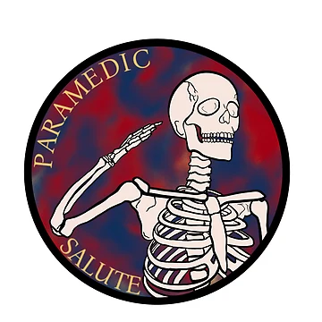 Artwork thumbnail, Paramedic Salute tye-dye by AxO2Shop