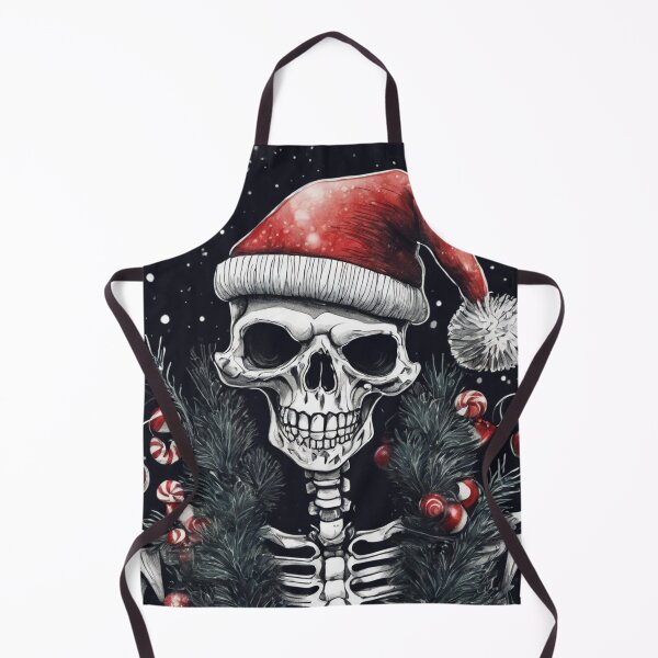 Item preview, Christmas and Holiday Skeleton - Watercolor & Ink 47 designed and sold by KBMediaArt.