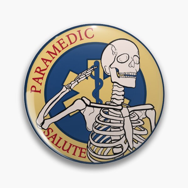 Item preview, Paramedic Salute with Gold patch designed and sold by AxO2Shop.