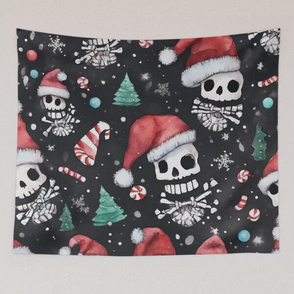 Item preview, Christmas and Holiday Skeleton - Watercolor & Ink 48 designed and sold by KBMediaArt.