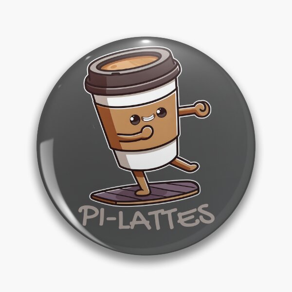 Item preview, Pi-lattes - A Cute Cup Of Healthy Pilates  designed and sold by The magic  Yellow bus.