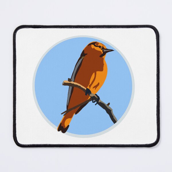 Item preview, Orange Oriole Bird Keeping Watch designed and sold by Mike--B.