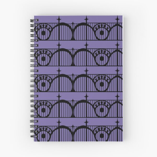 Item preview, Purple Halloween Eye Gate Pattern designed and sold by Bloom-n-Brush.