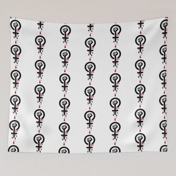 Item preview, Feminist Women's Rights, My Body My Choice, Pro Choice Reproductive Rights Art Work designed and sold by AraWalcherArt.