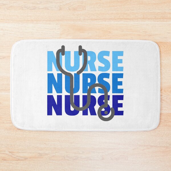 Item preview, Nurse Nurse Nurse (Blue) designed and sold by Whackadoodletee.