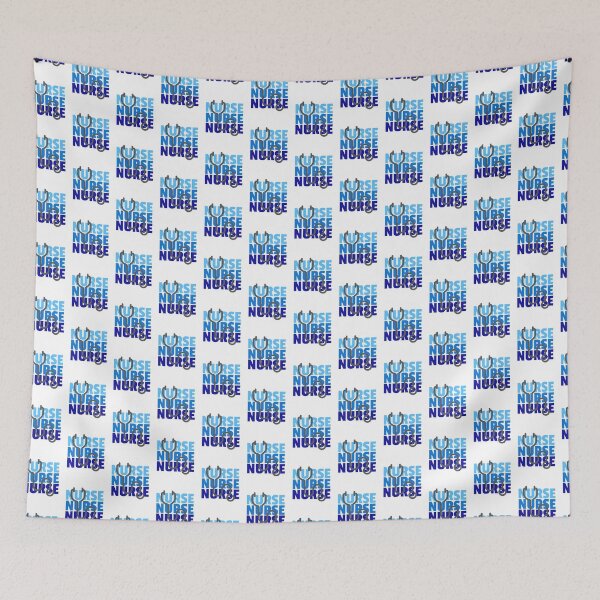 Item preview, Nurse Nurse Nurse (Blue) designed and sold by Whackadoodletee.