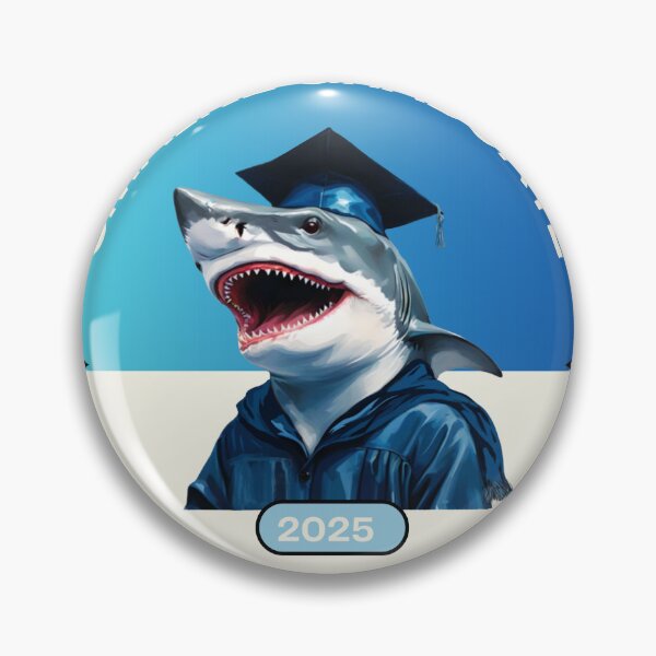 Item preview, UMAINE Shark College Student Graduate - School of Marine Sciences  designed and sold by SAMJA-Art.