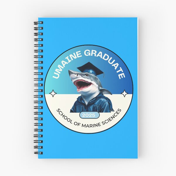 Item preview, UMAINE Shark College Student Graduate - School of Marine Sciences  designed and sold by SAMJA-Art.