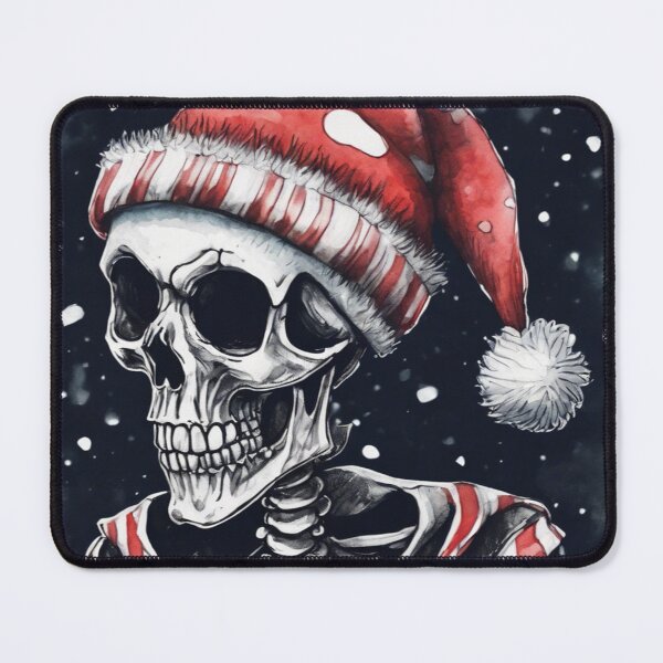 Item preview, Christmas and Holiday Skeleton - Watercolor & Ink 50 designed and sold by KBMediaArt.