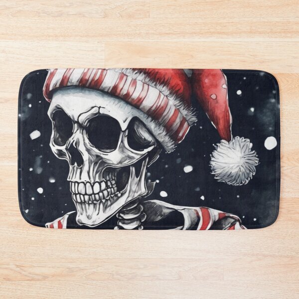 Item preview, Christmas and Holiday Skeleton - Watercolor & Ink 50 designed and sold by KBMediaArt.