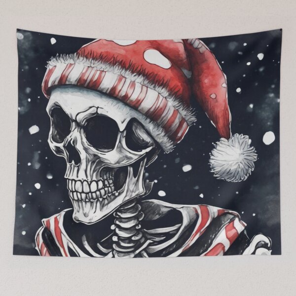 Item preview, Christmas and Holiday Skeleton - Watercolor & Ink 50 designed and sold by KBMediaArt.