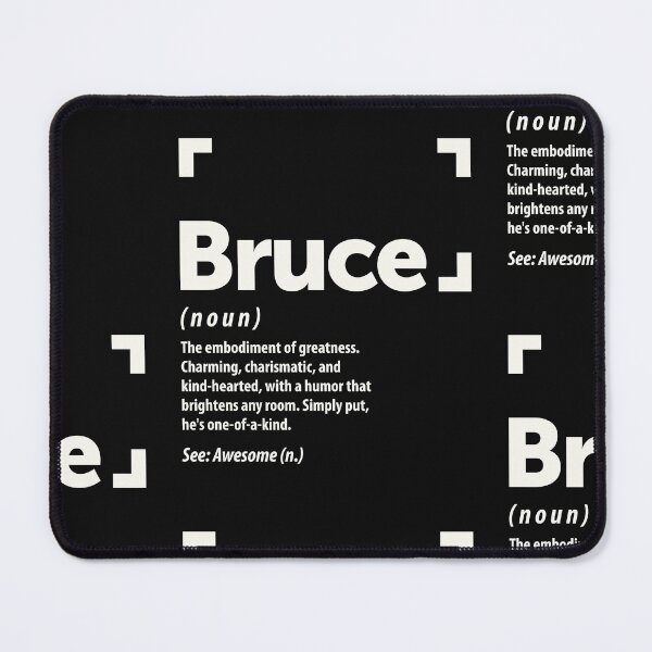 Item preview, Bruce Name Definition Personalized Name Bruce designed and sold by cidolopez.