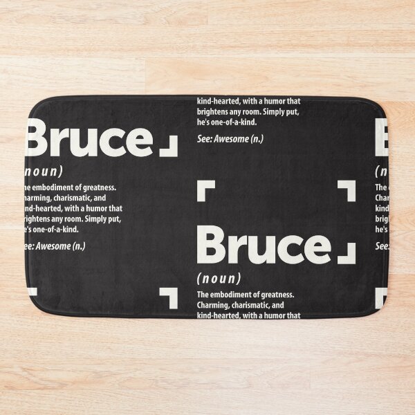 Item preview, Bruce Name Definition Personalized Name Bruce designed and sold by cidolopez.