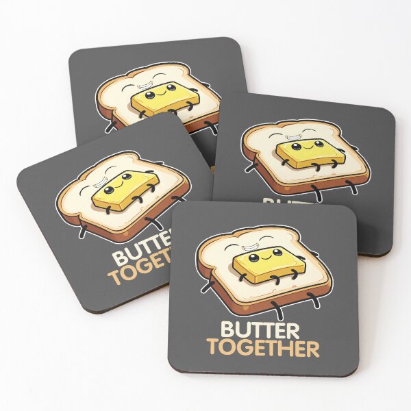 Item preview, Cute Bread and Butter Together designed and sold by The magic  Yellow bus.