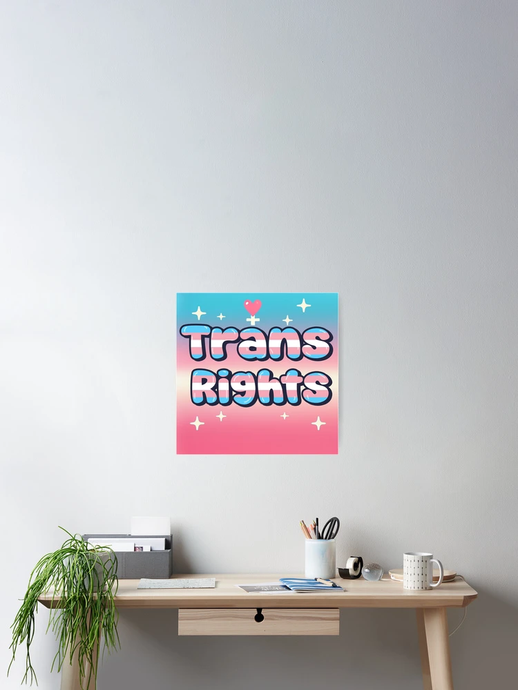 Thumbnail 2 of 3, Poster, Trans Rights designed and sold by EqualityMerch.