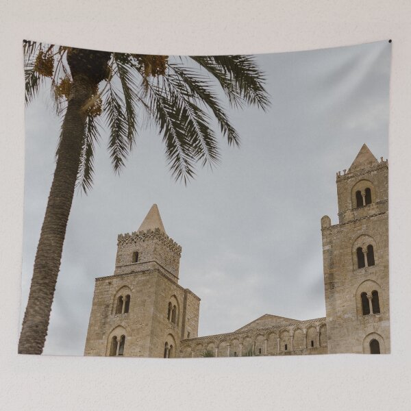 Item preview, Cefalu Basilica designed and sold by Rae Marie Threnoworth.