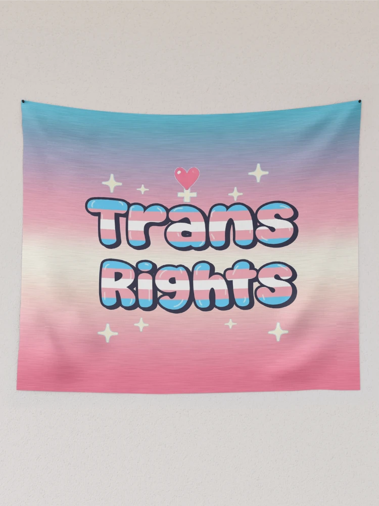 Thumbnail 2 of 3, Tapestry, Trans Rights designed and sold by EqualityMerch.