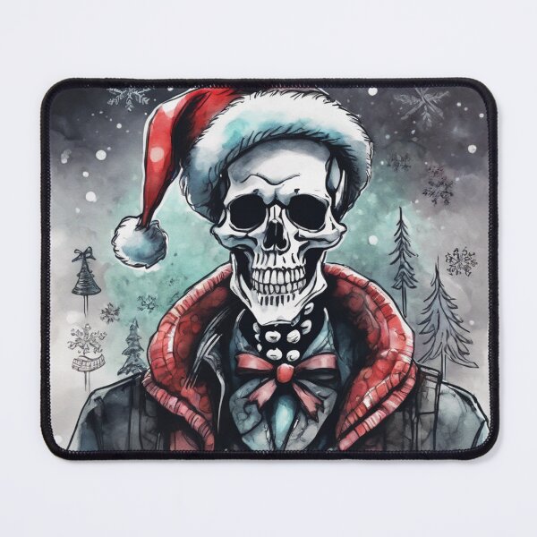 Item preview, Christmas and Holiday Skeleton - Watercolor & Ink 51 designed and sold by KBMediaArt.