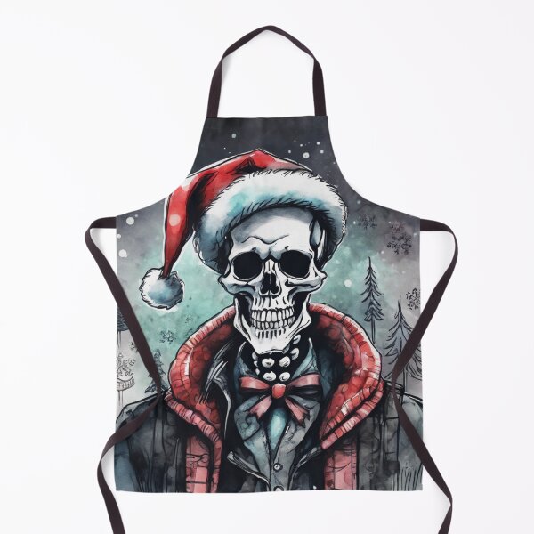 Item preview, Christmas and Holiday Skeleton - Watercolor & Ink 51 designed and sold by KBMediaArt.