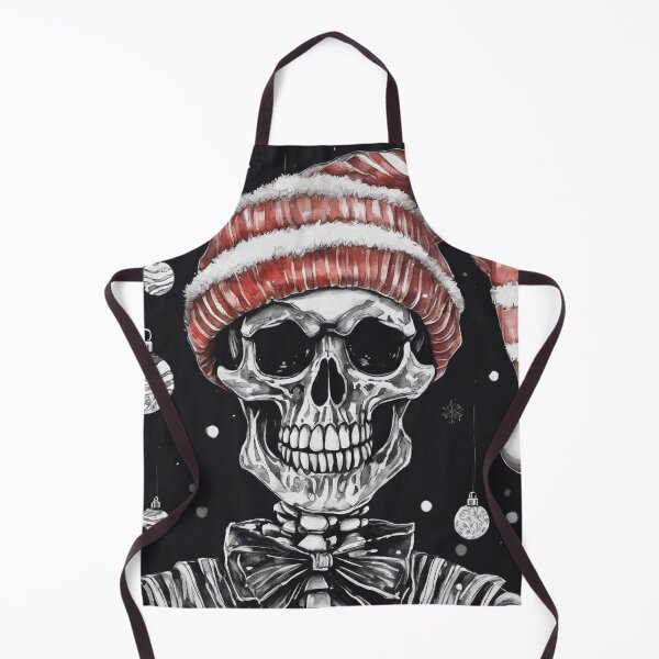 Item preview, Christmas and Holiday Skeleton - Watercolor & Ink 52 designed and sold by KBMediaArt.