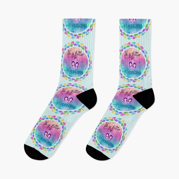 Item preview, Life is Better in Flip Flops  designed and sold by SAMJA-Art.