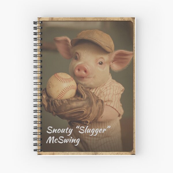 Item preview, BabyPiglet_Baseball_Card_01 designed and sold by Godzilla Shop.