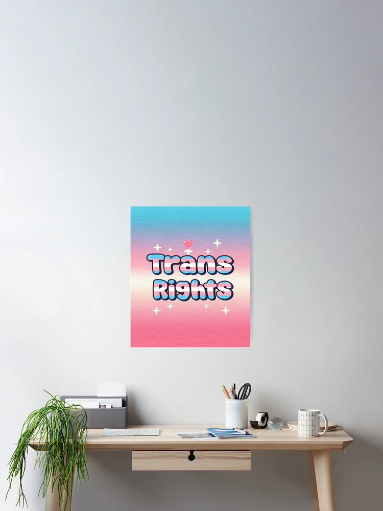 Thumbnail 2 of 3, Poster, Trans Rights designed and sold by EqualityMerch.
