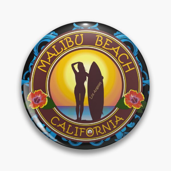 Item preview, Malibu beach surfer girl designed and sold by studioss76.