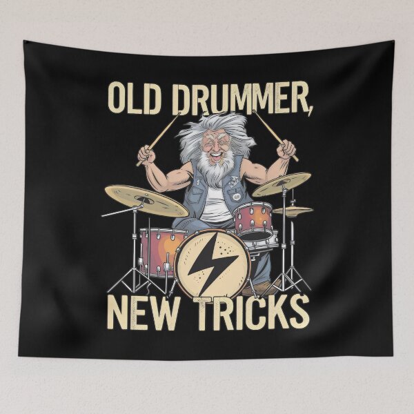Item preview, Old Drummer, New Tricks – Rocking the Beat designed and sold by Prime-Studio.