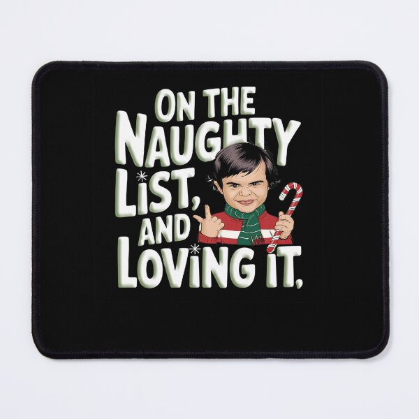 Item preview, On the Naughty List, and Loving it! | Christmas Vibe | designed and sold by pafkrusk.