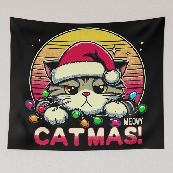Item preview, Meowy Catmas! designed and sold by RafaelLima7.